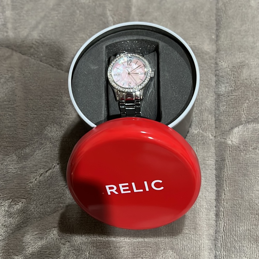 Silver watch